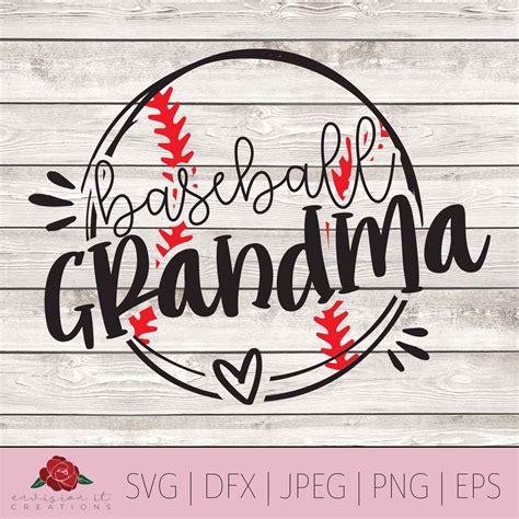 Baseball Grandma Svg Grandma Svg Baseball Svg Cricut Svg Etsy New Zealand