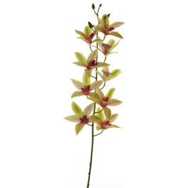 Acheter Des Tige D Orchid E Cymbidium Artificielle Yamei Rose Vert Cm