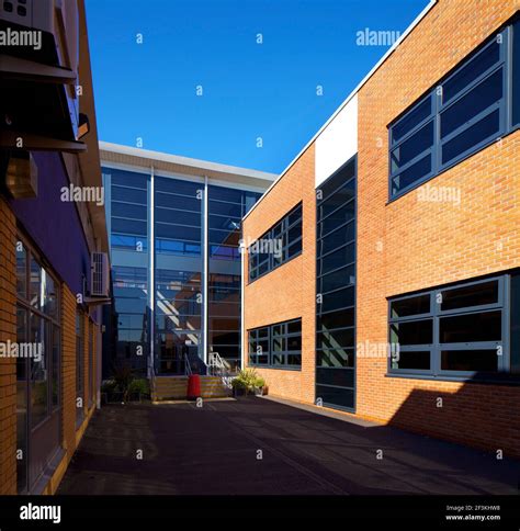 Leyton Sixth Form College Redevelopment Stock Photo - Alamy