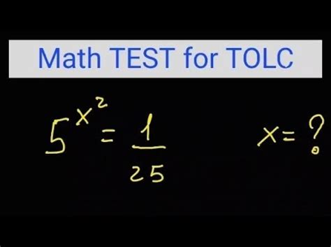 Tolc E Math Test For Access To The University Of Economics And Business