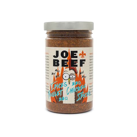 Épices Pour Poulet Bbq Joe Beef 220g Les Saveurs Folles Épicerie Fine En Abitibi Témiscamingue