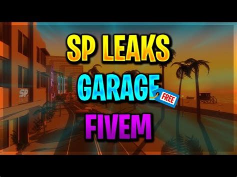 Esx Script Garage Free Fivem Sp Youtube