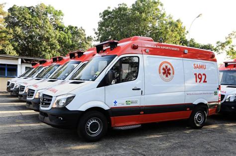 Crato Notícias Ministério Da Saúde Entrega 458 Novas Ambulâncias Do