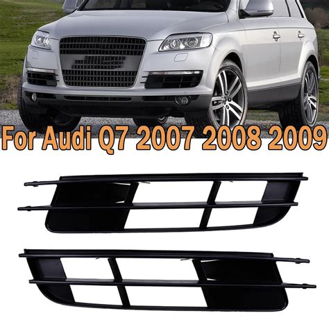 Pmfc Fog Light Grille Car Front Lower Bumper Cover Grille Plastic Black