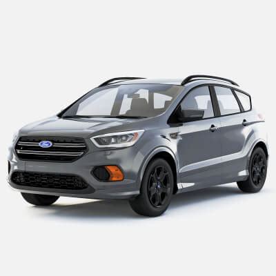 Ford Escape St-Line 2018 3D Model by podshyvalov