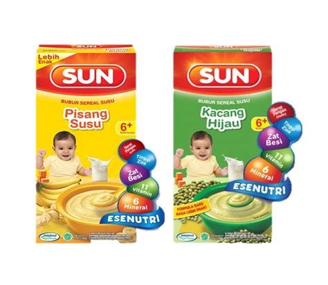 Jual SUN Bubur Sereal Susu Pisang 120 G Box X 1Pcs SUN Bubur Sereal