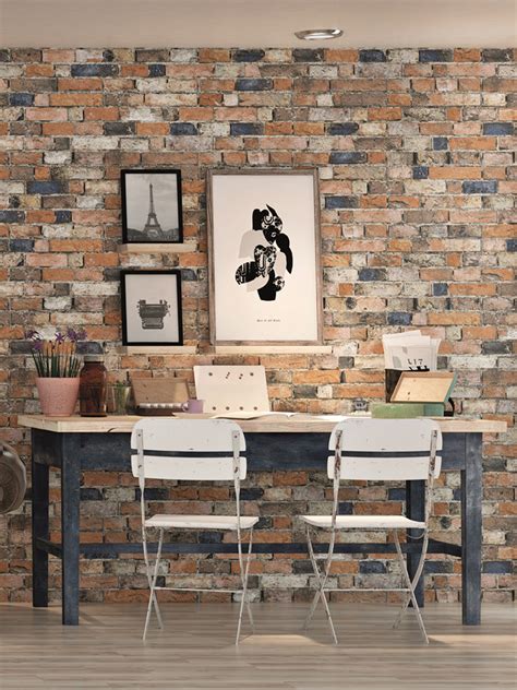 Rustic Brick Effect Porcelain Wall Tiles X Mm Brick Effect