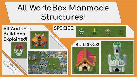 All WorldBox Manmade Buildings! (0.7.1) - YouTube