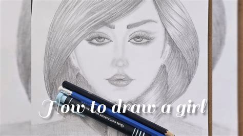 How To Draw A Girl Easy Step By Step Youtube