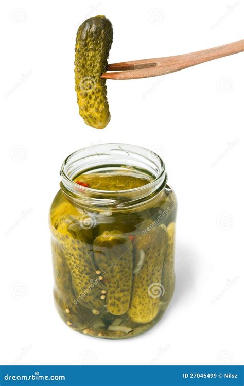 Pickles Preserved Gherkins Stock Image Image Of Cucumber 27045499