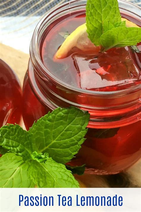 Refreshing Passion Iced Tea Lemonade Recipe Mama Likes To Cook