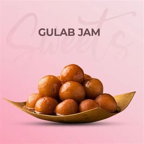 Ajit Mawasugar And Saffron Gulab Jamun Sweets Packaging Size 40