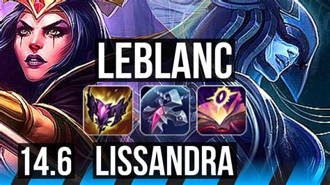 LEBLANC Vs LISSANDRA MID 71 Winrate Legendary 19 3 6 BR