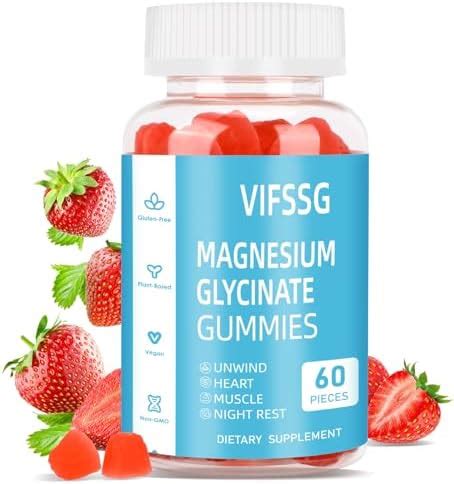 Amazon VIFSSG Magnesium Glycinate Gummies 500 Mg Triple Magnesium