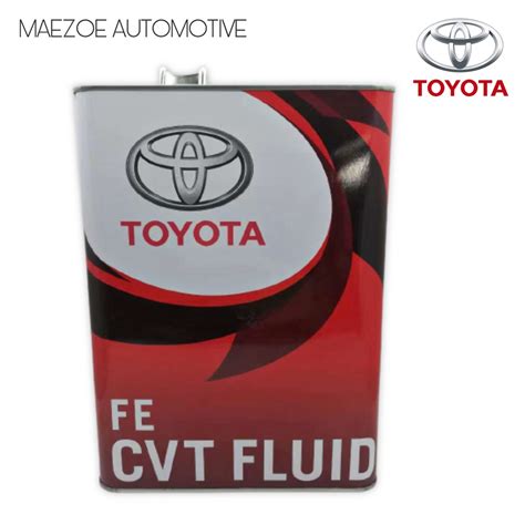 Toyota CVT-FE Automatic Transmission Fluid (4L) | Shopee Malaysia