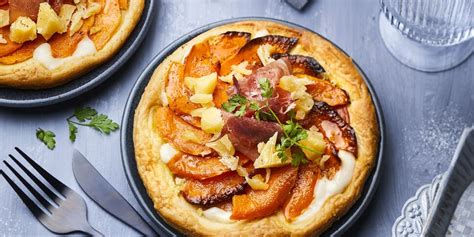 Tarte Fine Courge Butternut En Rosace Et Au Sbrinz AOP Facile Et Rapide