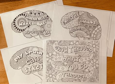 Executive Function Colouring Pages Cim Online Learning