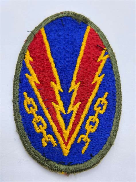 WW2 Period United States Army HQ European Theater Patch in General