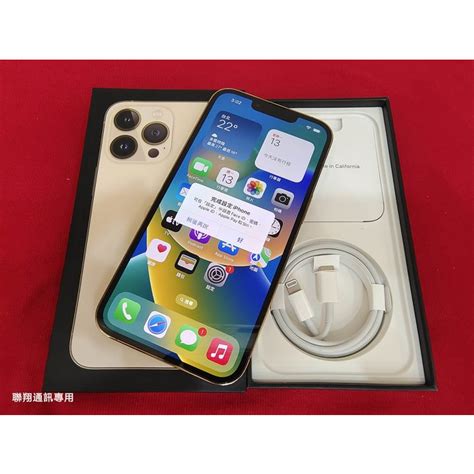 聯翔通訊 外觀如新 金色 台灣過保固2023510 Apple Iphone 13 Pro 128g ※換機優先 蝦皮購物