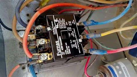 Schematic Diagram Of Contactor And Coil