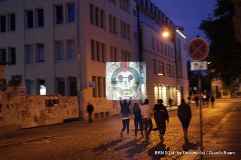 Bunte Republik Neustadt 2014 BRN Logo Projected With Gue Flickr