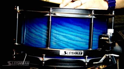 Sleishman Custom Build 13x7 Walnutmapleash Snare Drum Youtube