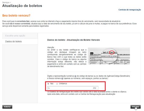 Atualizar Boleto Vencido Central De Atendimento