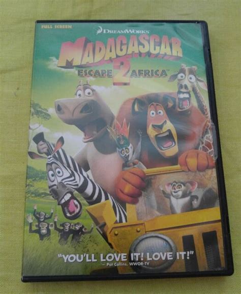 Madagascar Escape Africa Full Screen Dvd Ebay