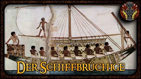 Der Schiffbrüchige und verwunschene Insel Ein Ägyptisches