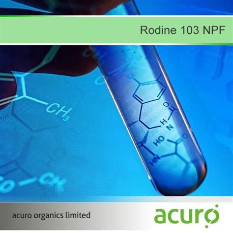 Liquid Rodine Npf Rs Kilogram Acuro Organics Limited Id