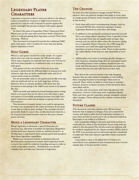 Introducing Legendary Player Characters! | A set of rules intended to make Solo-games much more ...