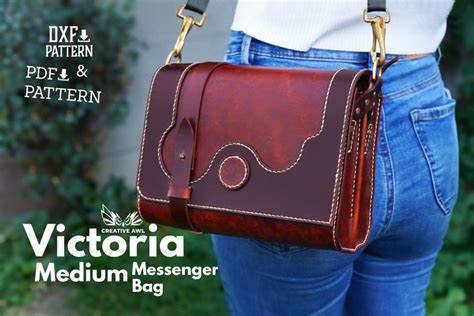 Victoria Bag PDF DXF Pattern Creative Awl Studio