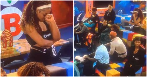 Bbnaija Level Up Phyna Gets Emotional As She Faces Possible Eviction