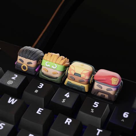 Valorant Keycaps Custom Valorant Keycaps Custom Hand Painted Valorant