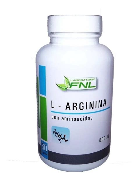 L Arginina Potenciador Muscular Disfunci N Er Ctil Mercado Libre