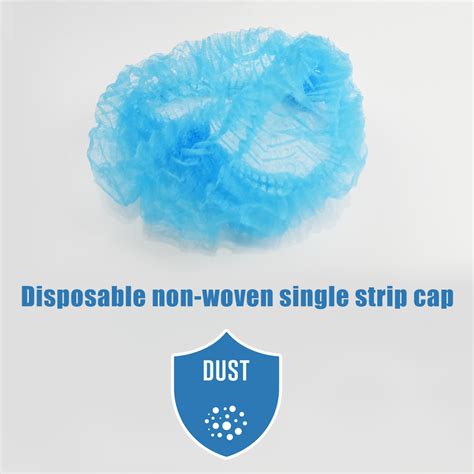 Nonwoven Pp Purple Single Elastic Clip Cap From China Manufacturer Topmed