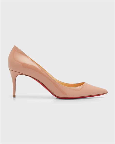 Christian Louboutin Kate Mm Napa Red Sole Pumps Neiman Marcus