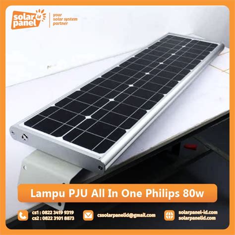 Jual Lampu Pju All In One Philips Watt Solarpanel Id