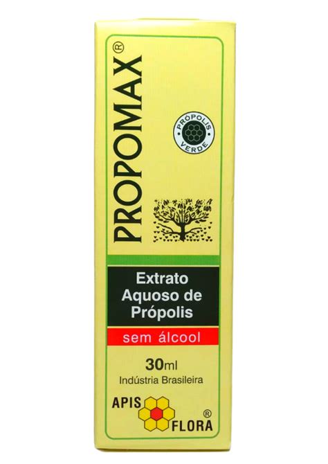 Extrato Aquoso de Própolis Sem Álcool 30ml Propomax Apis Flora Casa Bueno