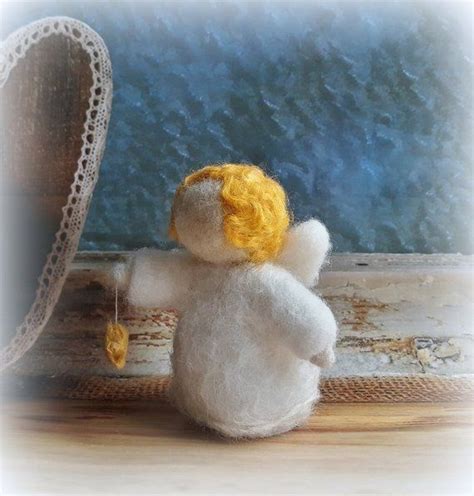 Christmas Decoration Needle Felted Angel Home Decor Xmas Gift Room