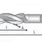 Solid Milling Cutter ALL16 Series Carmon For Aluminum With