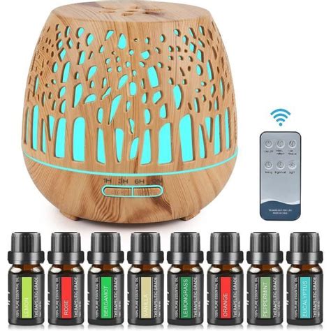 Diffuseur D Huiles Essentielles Ml Ultrasonique Humidificateur