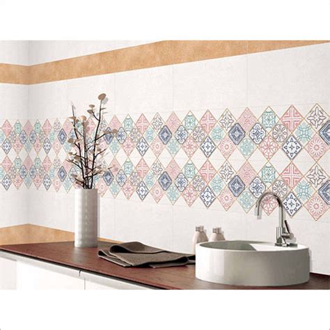 Multi Color Kitchen Wall Tiles At Best Price In Morbi Lucent Ceramica