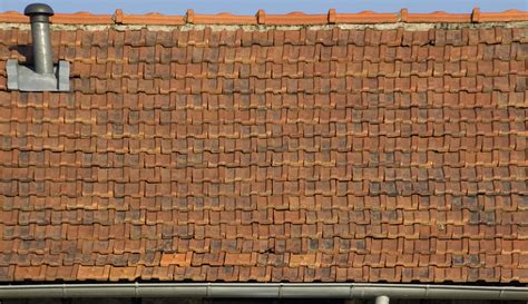 Roof Tile Texture Image Background