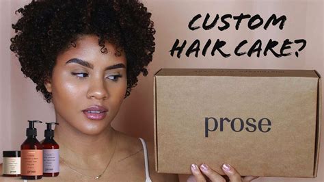 Prose Customized Hair Care First Impressions Demo Natural Hair