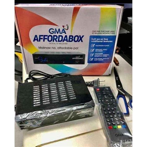 GMA Affordabox Digital TV Box Shopee Philippines