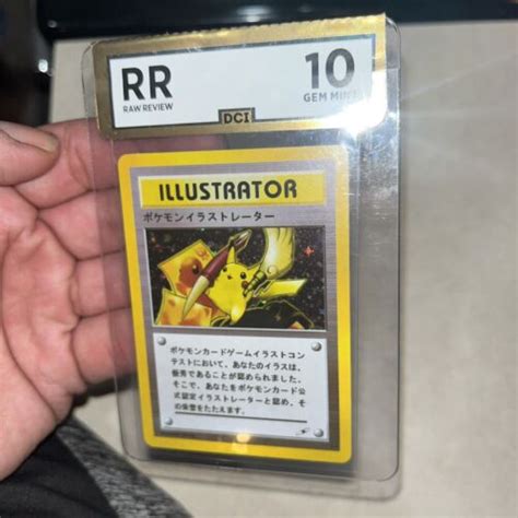 Pokemon Pikachu Illustrator Card Values MAVIN