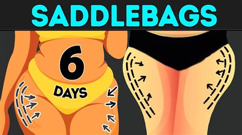 6 Days Get Rid Of Saddlebags Top 10 Best Exercises Artofit