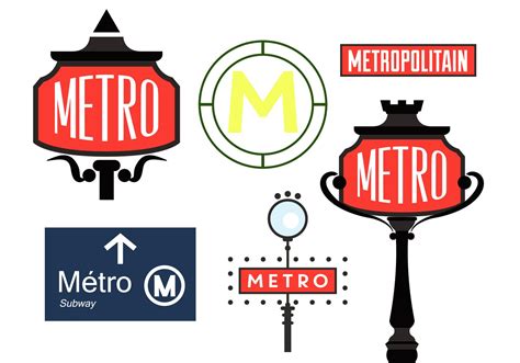 Paris Metro Sign Vectors - Download Free Vector Art, Stock Graphics & Images