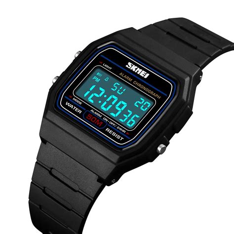 Aliexpress.com : Buy Waterproof Digital Watch Men Alarm Chronograph LED Mens Watches SKMEI Top ...